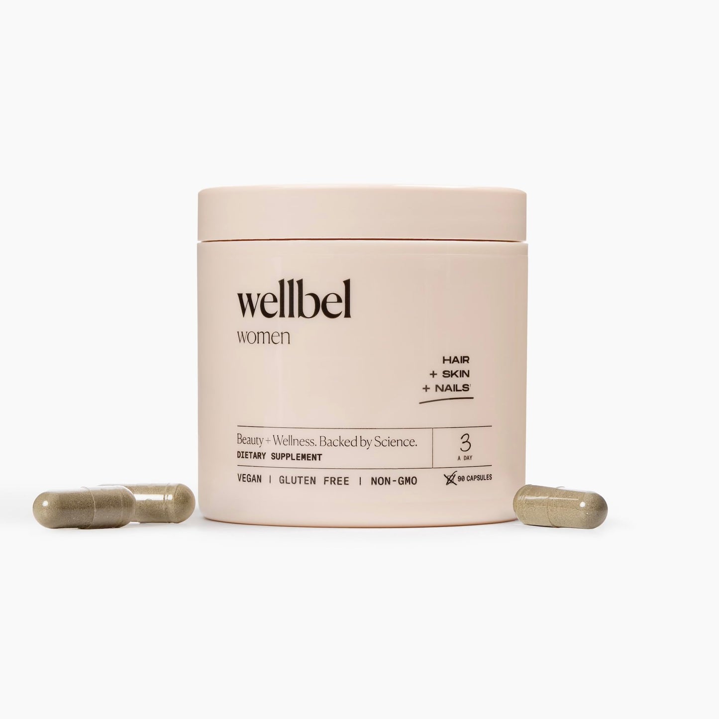 WELLBEL Women Hair, Skin & Nails Supplement (90 Count)